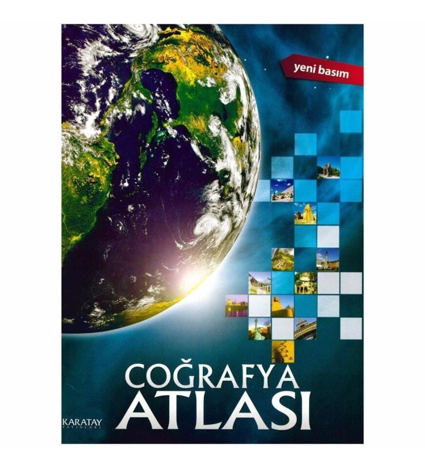 4e Coğrafya Atlas Karton Kapak 30194