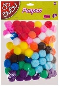 Bu-bu Pon Pon 2 Cm 100'lü Paket 00109