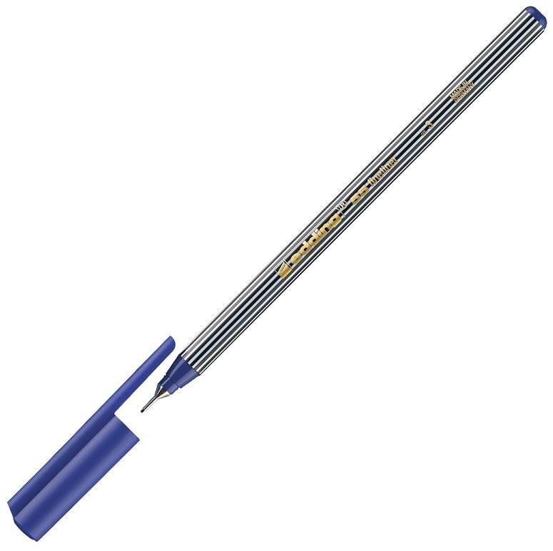 Edding Fineliner Keçe Uçlu Kalem Mavi (e-55) Ed5503
