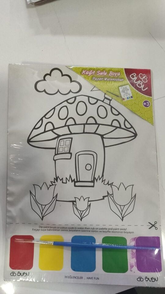 Bu-bu Sulu Boya Kağıdı Kss001 (ks0012)