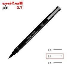 Uniball Pin 0.7 Fine Line Akrilik Uçlu Kalem Siyah Pın07-200