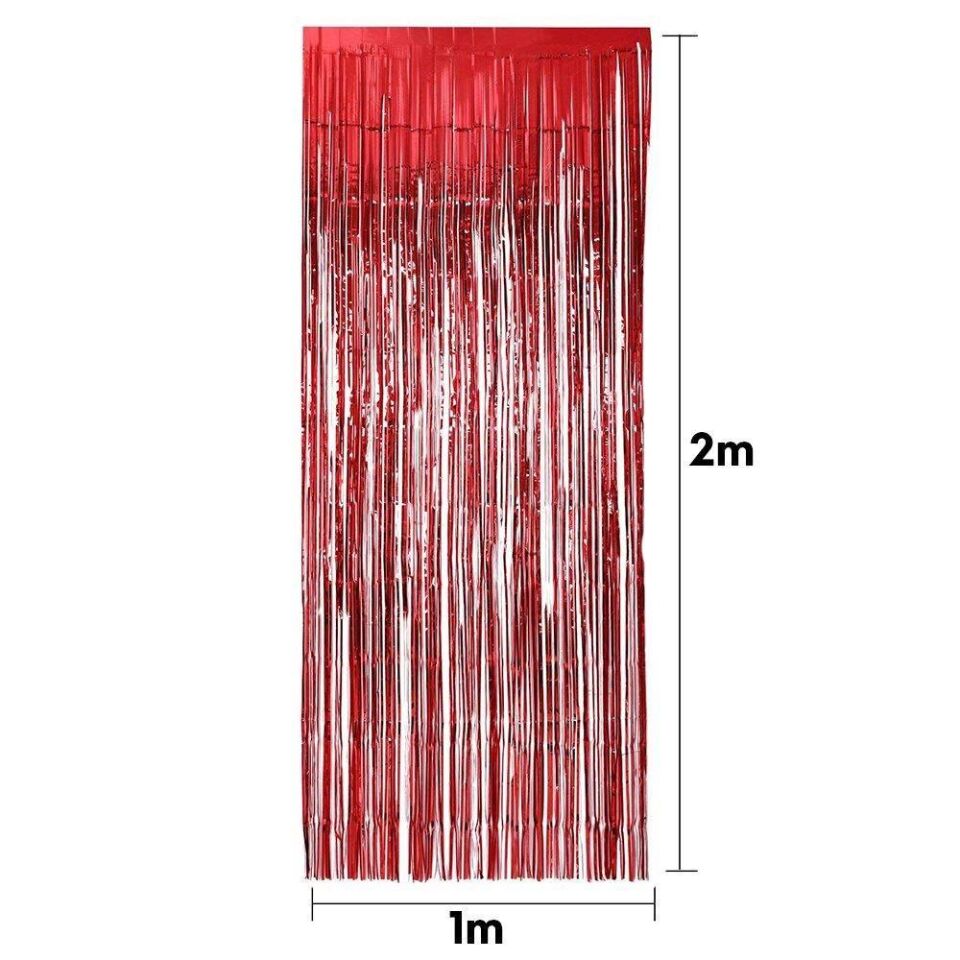 Funko Sarkık Püsküllü Mekan Süsleme Kırmızı Pl11334