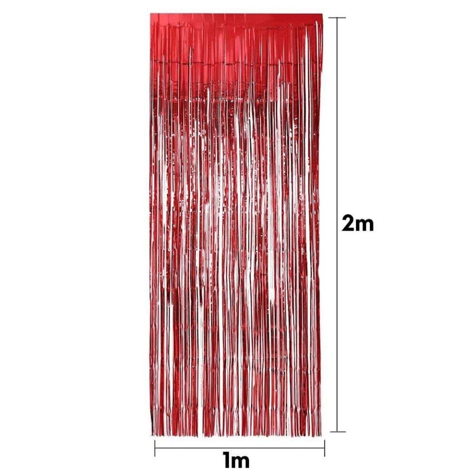 Funko Sarkık Püsküllü Mekan Süsleme Kırmızı Pl11334