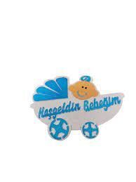 Nedi Strafor Bebek Arabalı Hoşgeldin Bebek Mavi 12037