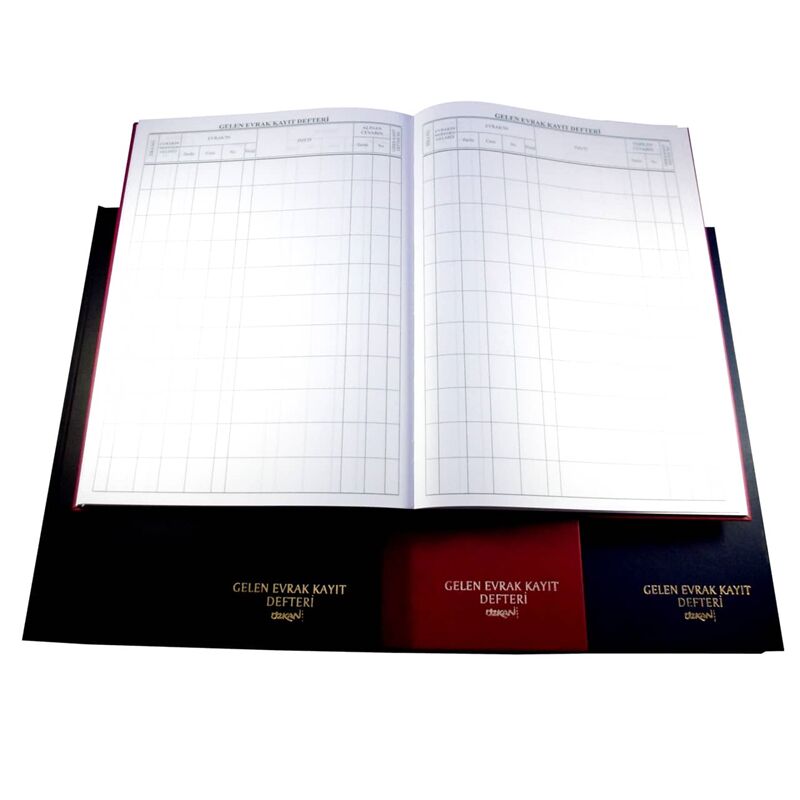 Özkan Gelen Evrak Kayıt Defteri Ciltli 144 Yaprak G2133