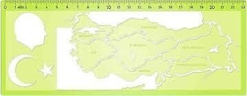 Hatas Türkiye Haritası Şablonu 02287