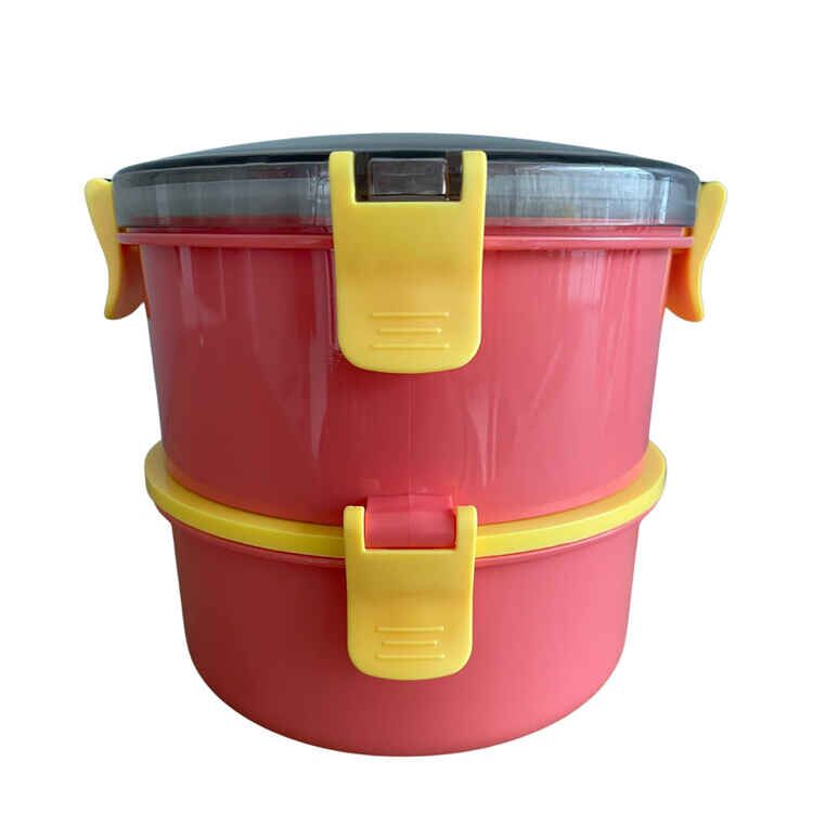 Vagonlife Paslanmaz Çelik 1600 Ml Beslenbe Kabı Asorti Xc-397