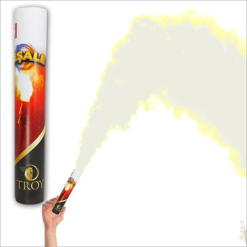 Troy Maç Meşalesi Beyaz