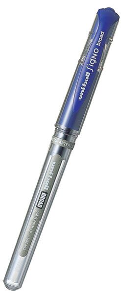 Uniball Signo Broad 1.0 İmza Kalemi Mavi Um-153