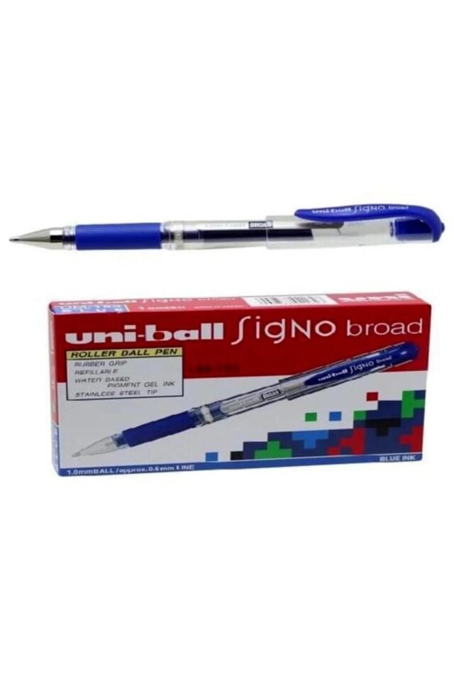 Uniball Signo Broad 1.0 İmza Kalemi Mavi Um-153
