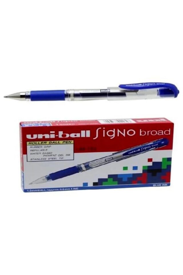 Uniball Signo Broad 1.0 İmza Kalemi Mavi Um-153