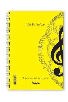 Umut Müzik Defteri A4 40 Yp. Pp Kapak Spiralli 1719
