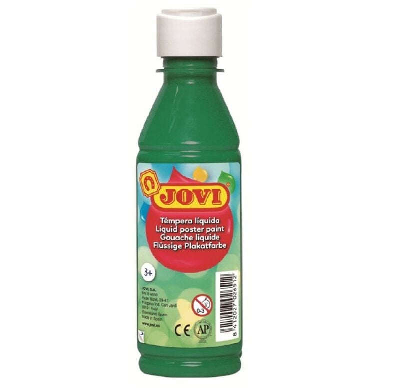 Jovi Guaj Boya 250 Ml Tempera Paint Koyu Yeşil 502 19