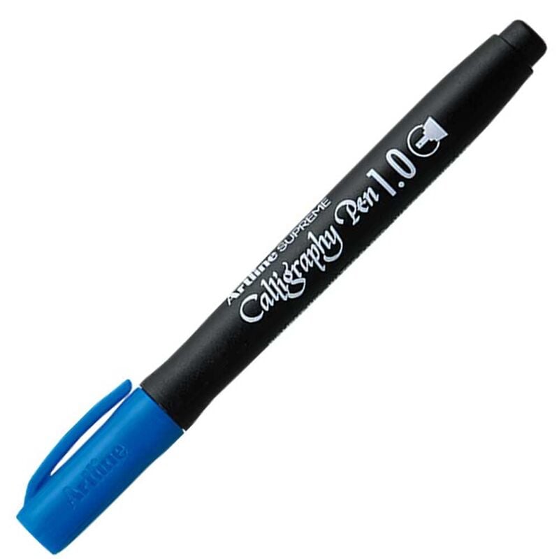 Artline Supreme Calligraphy Pen 1.0 Kaligrafi Kalemi Uç:1,0mm Mavi Lv-a-epf-241 Blue