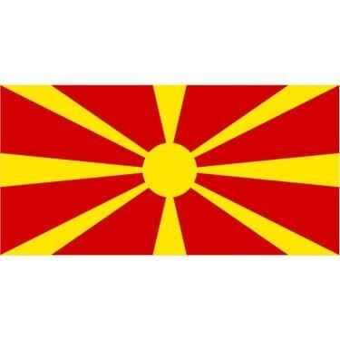Buket Bayrak Yabancı Ülke 100x150 Makedonya