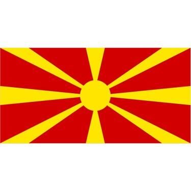 Buket Bayrak Yabancı Ülke 100x150 Makedonya