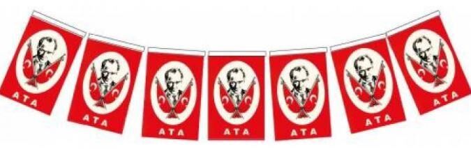 Buket Bayrak Orta İpli Ata 40'lı Bkt-304-a