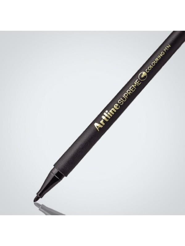 Artline Supreme Coloring Keçe Uçlu Kalem Uç:0,6mm Siyah Lv-a-epfs-210 Black