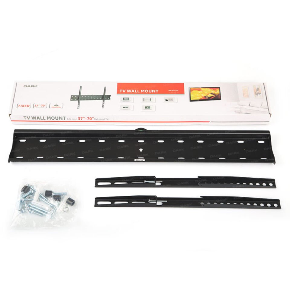 Dark Vt24 37''- 70'' Duvar Tipi Su Terazili Tv Askı Aparatı