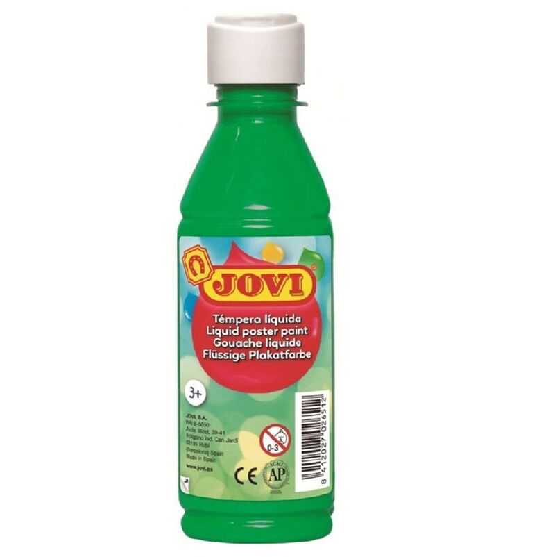 Jovi Guaj Boya 250 Ml Tempera Paint Açık Yeşil 502 17