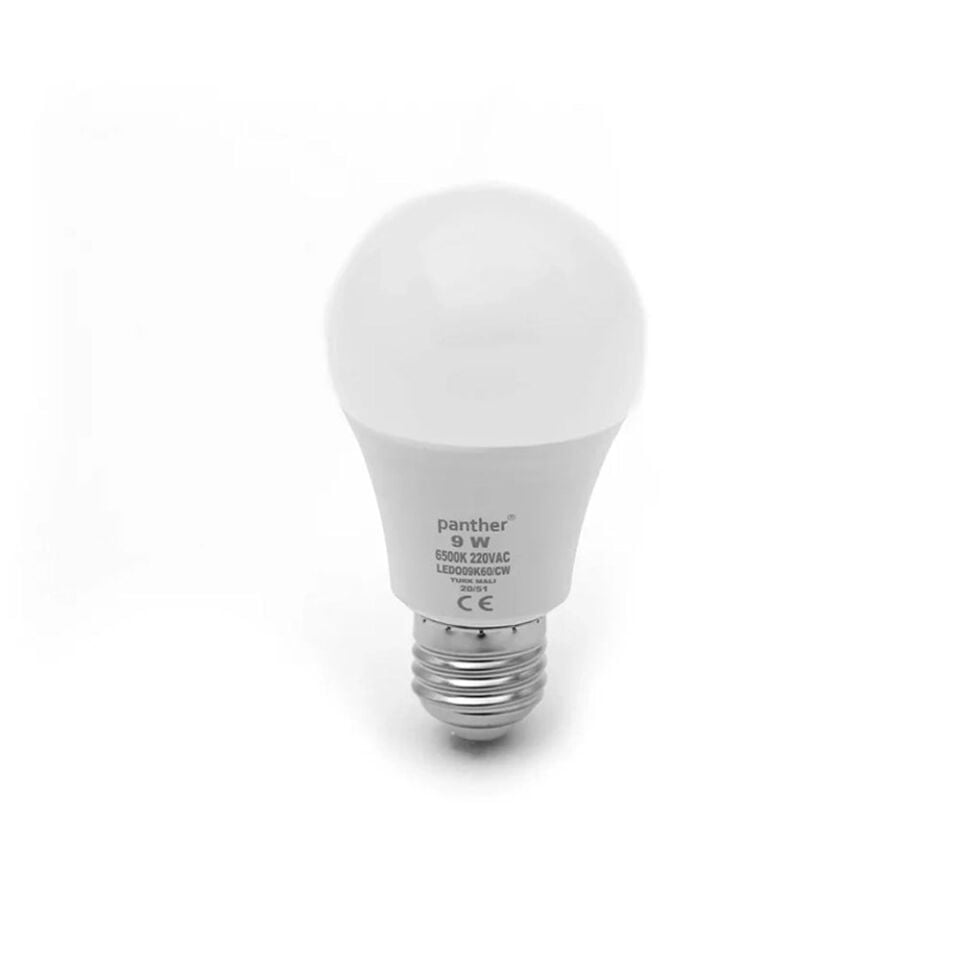 Panther Eco 60watt (9w) 800lm 6500k Beyaz Led E27 Ampul