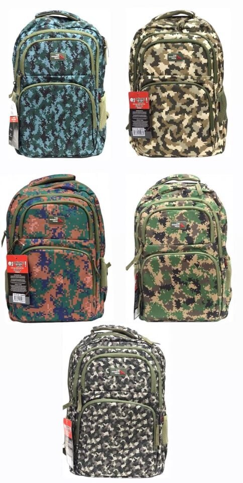 Astral Kamuflaj Sırt Çantası 05468