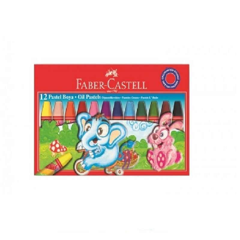 Faber Castell Pastel Boya 12'li Karton Kutu 125312