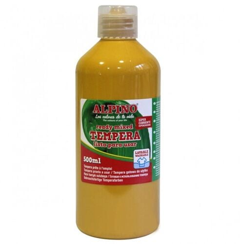 Alpino Sulu Boya 500 Ml Tempera Koyu Sarı Dm-010176