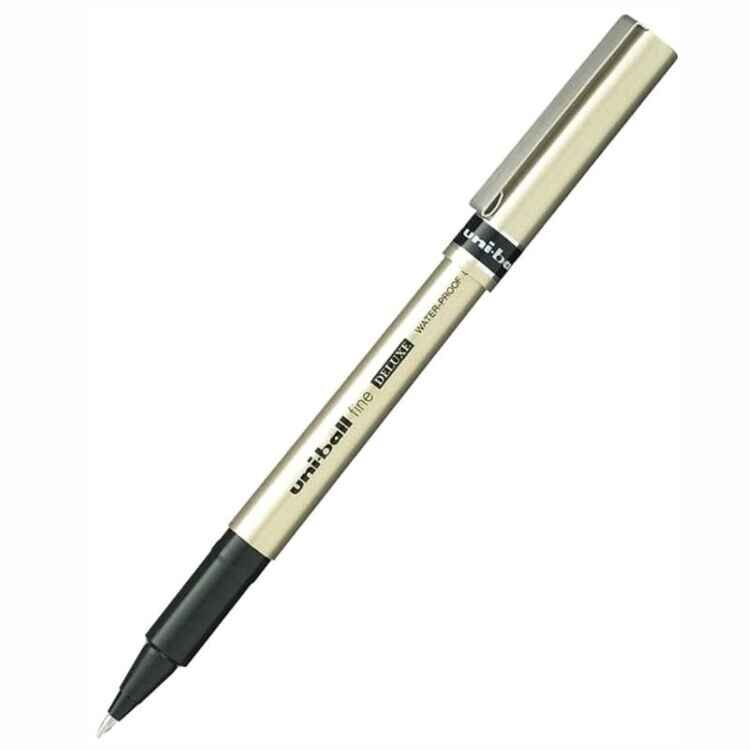 Uniball Fine Deluxe 0.7 Roller Kalem Siyah Ub-177