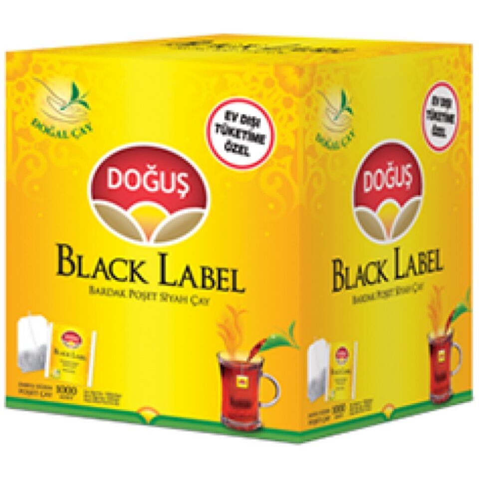 Doğuş Black Label Süzen Poşet Çay 1000x2 Gr