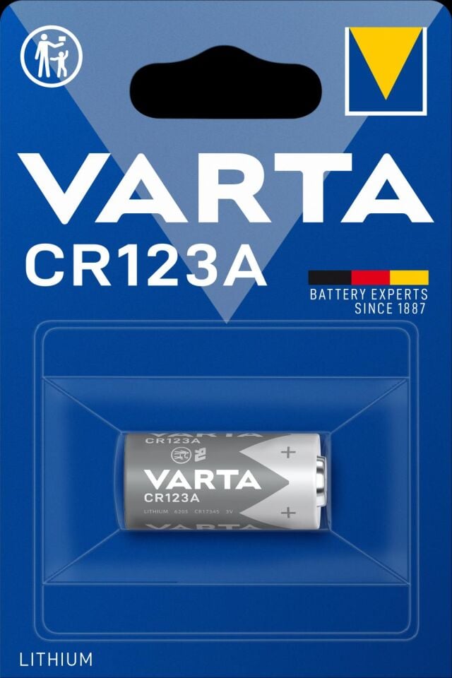 Varta Pil Lıthıum Cr123a 3v Photo Profosyonel 6205
