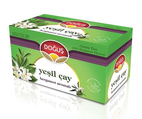 Doğuş Bergamot Yeşil Çay Süzen Poşet 20x1.75 Gr
