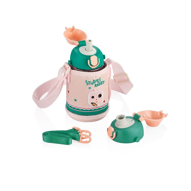 Uzspace Trıtan / Kılıflı / Pipetli 480 Ml Matara Turuncu 2011