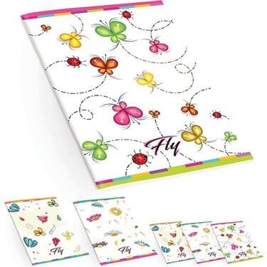 Keskin Color Defter A5 60 Yp. Kareli Pp Kapak Fly 326661-99