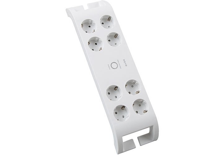 S-link Spg3080 2m 3g1.5mm2 900 Joule 8li Akım Korumalı Beyaz Priz