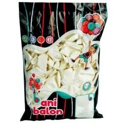 Bani Balon Latex 12'' İç Mekan 100'lü Beyaz 430023