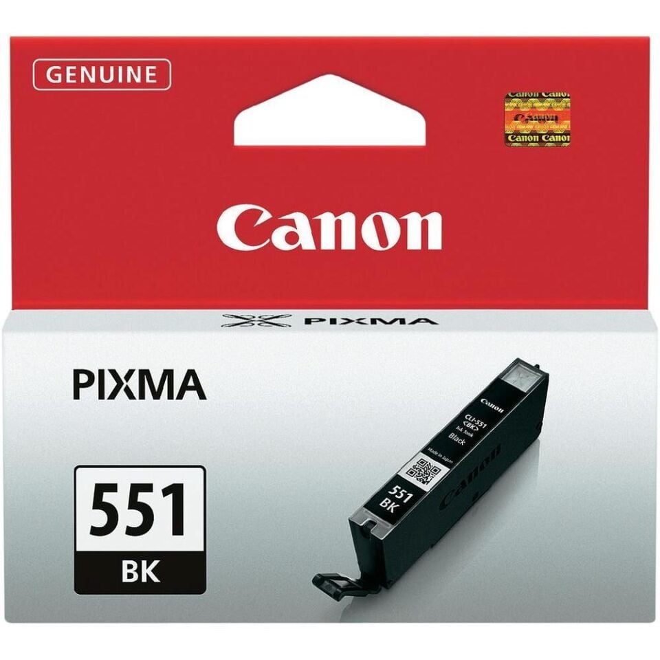 Canon Clı-551bk Black Siyah Mürekkep Kartuş Ip7250 Mx925