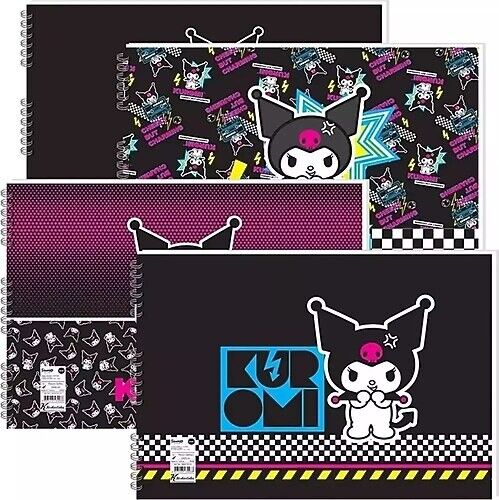 Keskin Color Resim Defteri 25x35 Cm 15 Yp. Spiralli Kuromi 300215-12