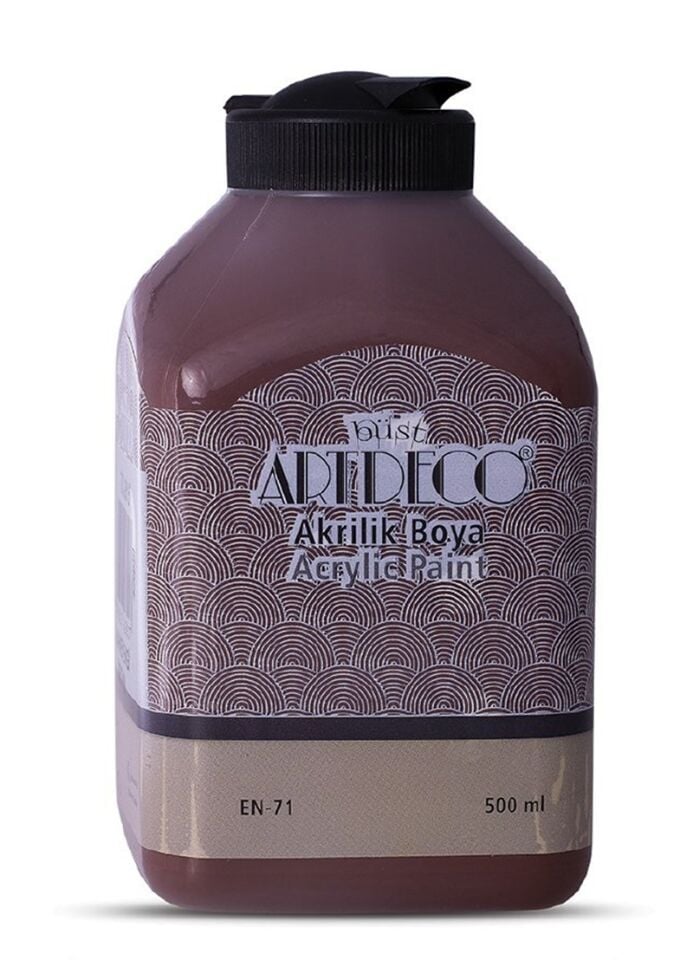 Artdeco Akrilik Boya 500ml Kahverengi 3615 Lv-y-070l-3615