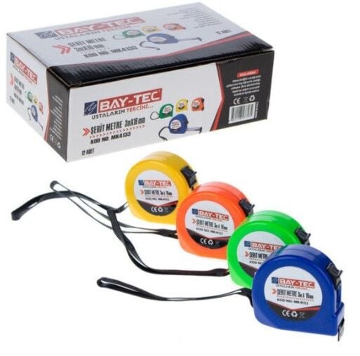 Bay-tec Mk4133 3mtx16mm Şerit Metre