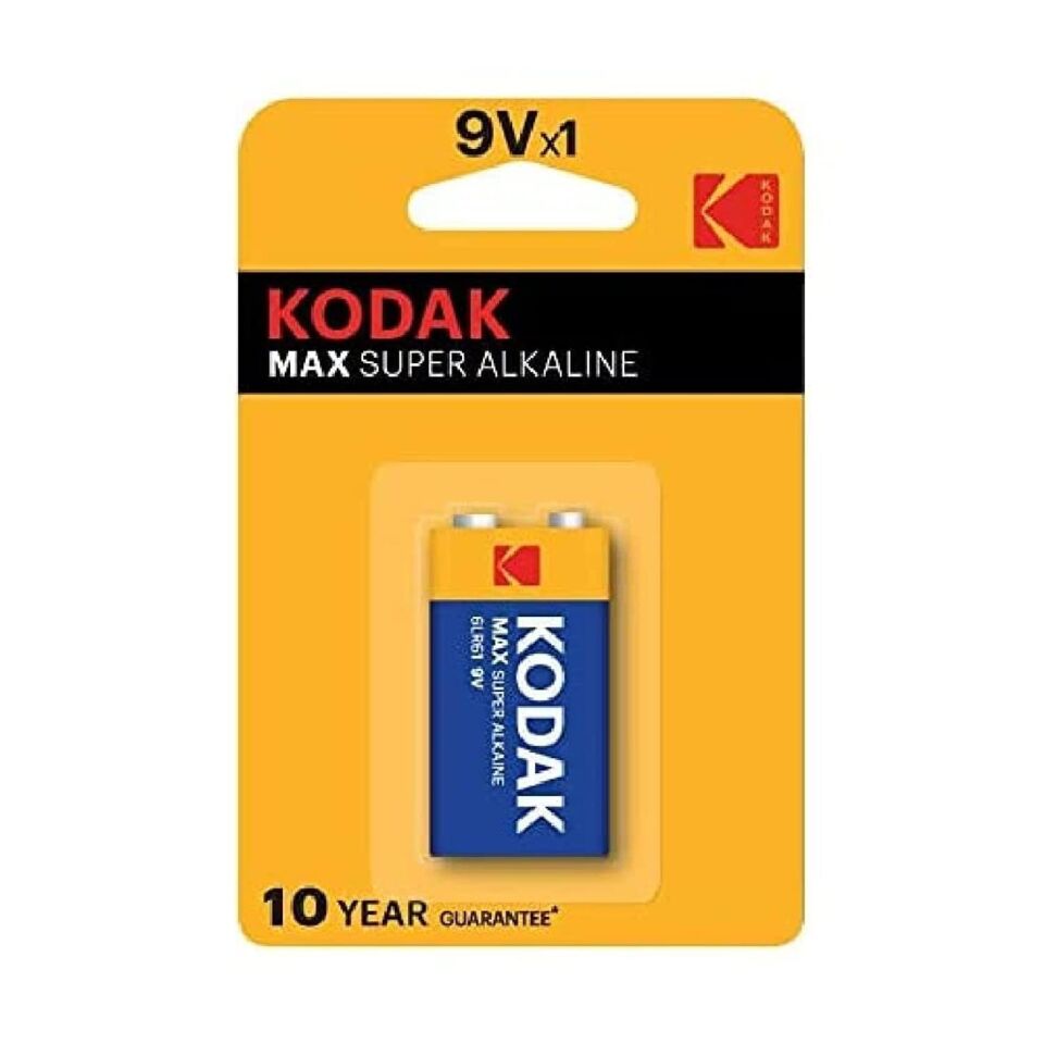 Kodak Pil 9 Volt Tekli Max Alkalin 30952850