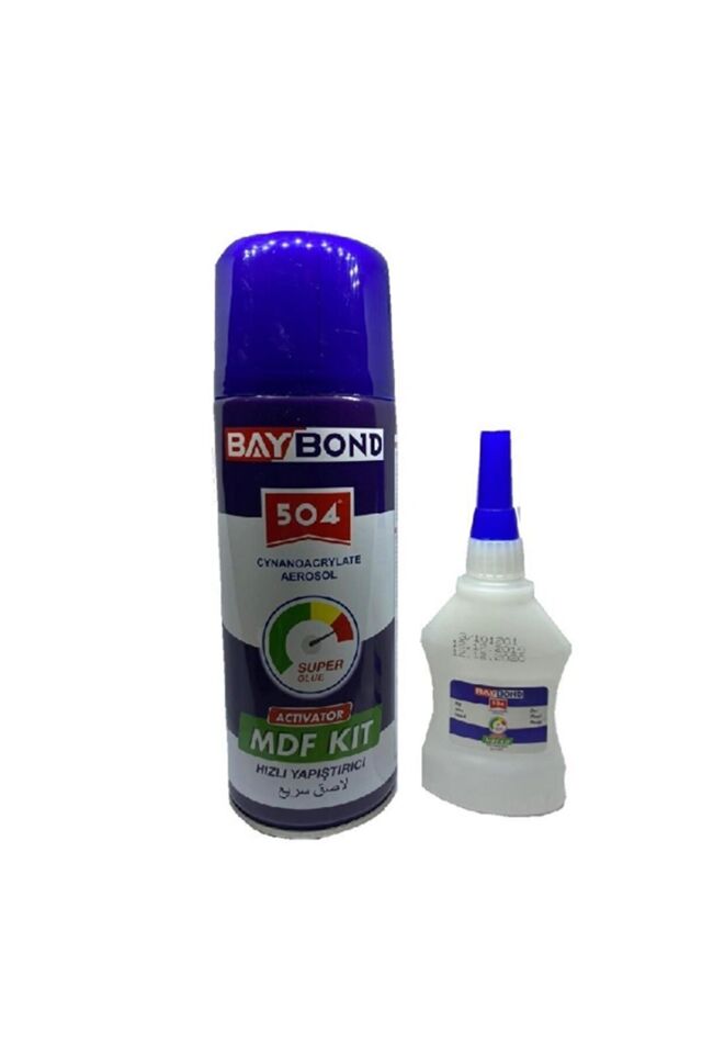 Baybond 504 Hızlı Yapıştırıcı Set 200 Ml