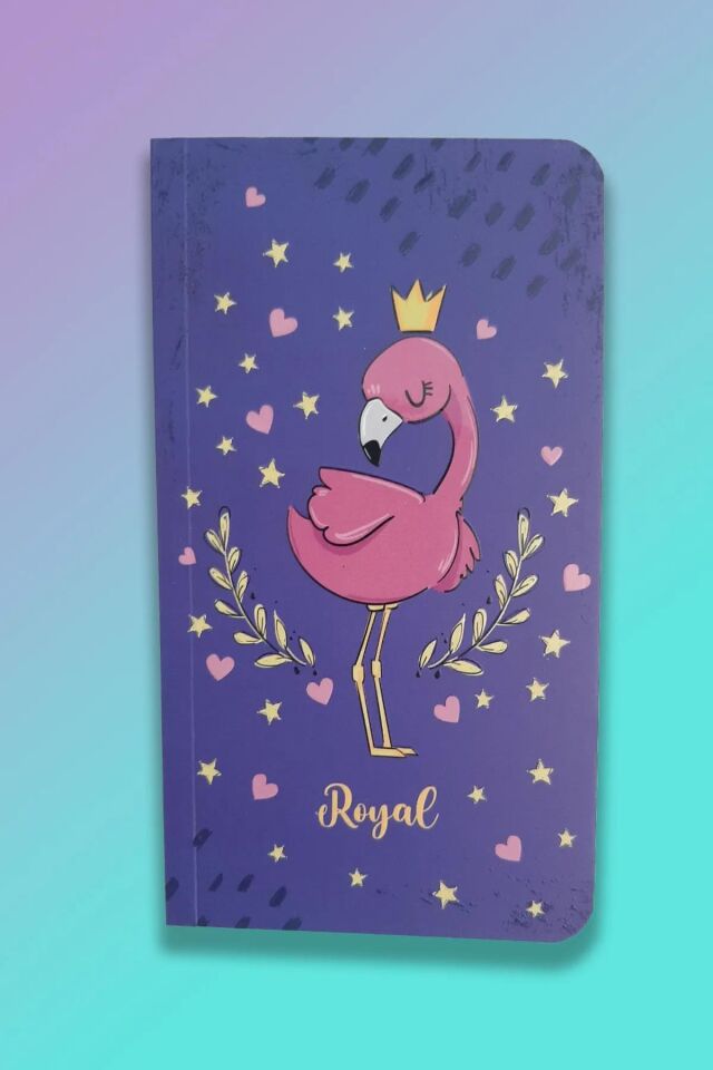Lilamor Flamingolu Defter 9x16 48 Syf. 120'li (5 Ass.) Llm-df0916-fls01