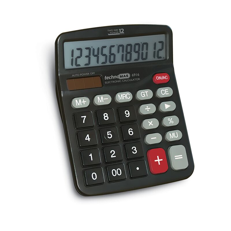 Mas Hesap Makinası Masaüstü 12 Hane 6908