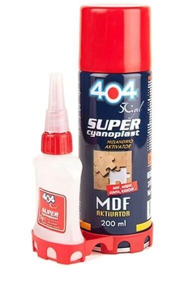 404 Mdf 200 Ml Kıt Hızlı Yapıştırıcı