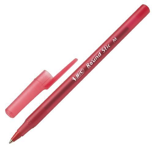 Bic Tükenmez Kalem 1,0 Mm Round Stick Kırmızı 962555