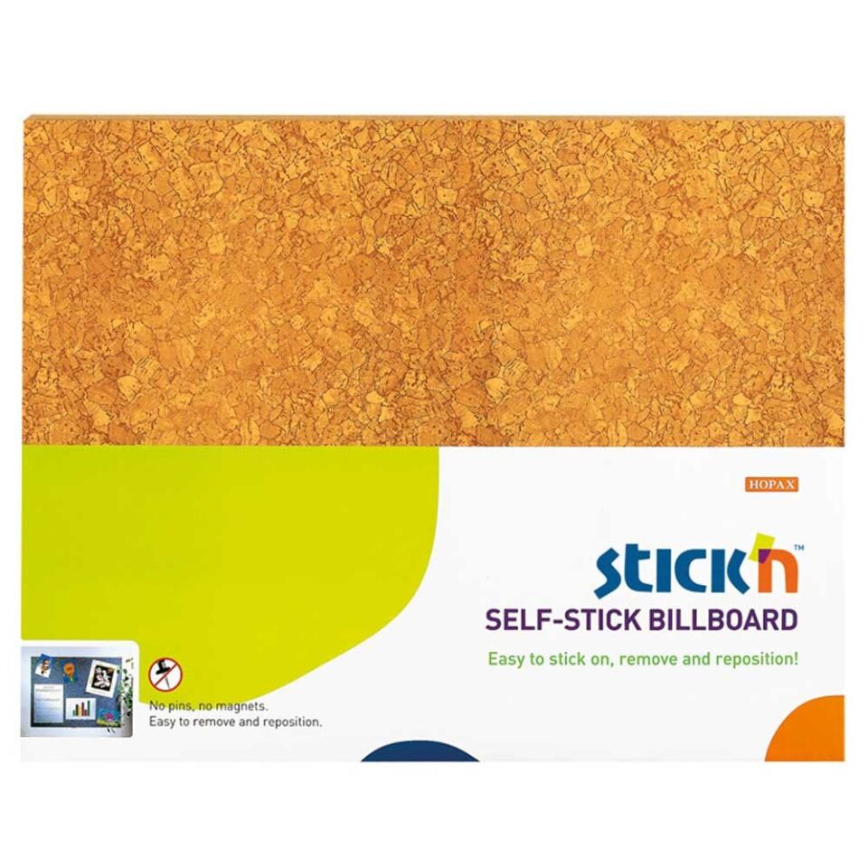 Hopax Stıckn Yapışkanlı Pano 58x46 Cm Kahverengi 23023