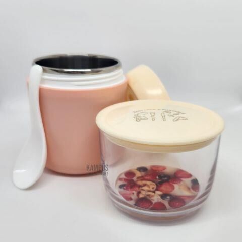 Vagonlife Paslanmaz Çelik 800 Ml Beslenbe Kabı Asorti Xc-557