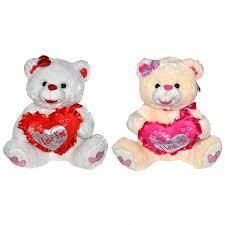 Halley Peluş Kalpli Ayı 60cm Pl-78628