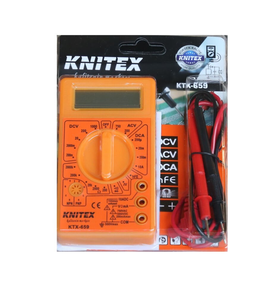 Knitex Ktx-659 Dijital Avometre